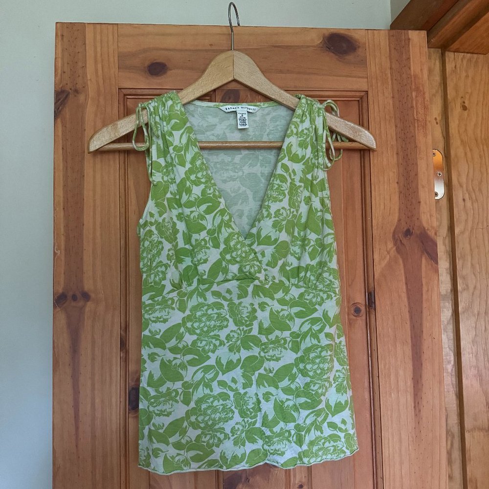 Banana Republic Floral Tank Top